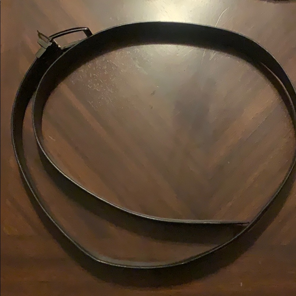 Perry Ellis leather dress belt